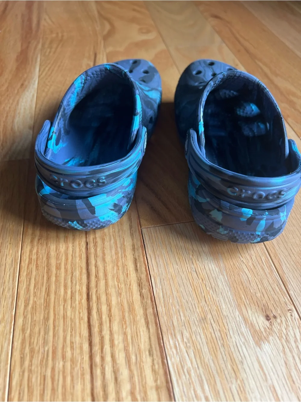 CROCS Boys Blue Camo